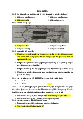 Câu hỏi trắc nghiệm ôn tập môn Quản lý chất lượng sản phẩm   | Học viện Nông nghiệp Việt Nam