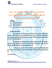 Bài 3. Quy phạm pháp luật, quan hệ pháp luật, một số ngành luật trong hệ thống pháp luật việt nam hiện nay môn Pháp luật đại cương | Trường đại học Mở Hà Nội