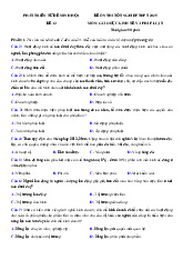 Đề thi thử tốt nghiệp THPT 2025 môn Giáo dục Kinh tế và Pháp luật bám sát đề minh họa - Đề 13