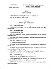 Hướng dẫn và Phân tích Quản lý Thuế - Luật 2019 môn Luật kế toán | Trường Đại Học Nha Trang