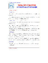 Sai Số Trong Thí Nghiệm Vật Lý môn Vật lý đại cương 2  | Học viện Công Nghệ Bưu Chính Viễn Thông