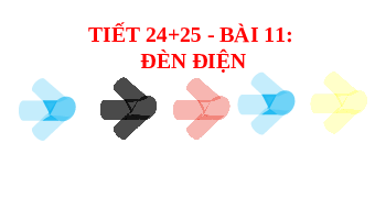 Giáo án điện tử Công nghệ 6 Bài 11 Kết nối tri thức: Đèn điện