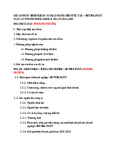 Đề Án Phát Triển Dịch Vụ Giao Hàng Siêu Tốc Của Viettel Post Tại Các Thành Phố. Môn Kinh doanh quốc tế | Đại học Trường Đại học Phenika.