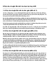 Kể lại câu chuyện Ba lưỡi rìu chọn lọc hay nhất | Tiếng Việt 4