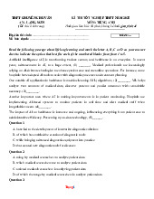 Đề Thi Thử Tốt Nghiệp 2025 Tiếng Anh THPT Chuyên Chu Văn An Giải Chi Tiết