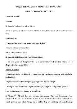 Tiếng Anh lớp 6 unit 12 Skills 2