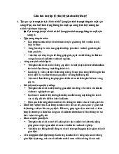 Lý thuyết tài chính tiền tệ -TTKH