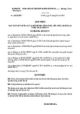 Quyết định ban hành quy chế đào tạo, bồi dưỡng công chức, viên chức, người lao động của bộ nội vụ | Học viện Hành chính Quốc gia