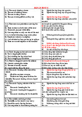 Đáp án Test 8| Trường Đại học Bách Khoa, Đại học Đà Nẵng