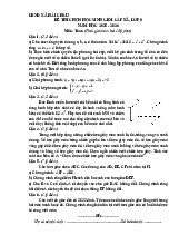 Đề chọn học sinh giỏi Toán 9 năm 2025 – 2026 xã Hải Châu – Nghệ An