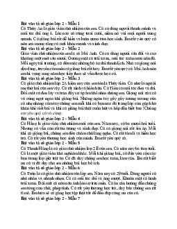 Tả về cô giáo chủ nhiệm | Tập làm văn lớp 2 | Cánh diều