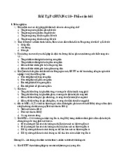 TOP 15 bài tập  trắc nghiệm chương 10 - Môn Kinh tế vĩ mô - Đại Học Kinh Tế - Đại học Đà Nẵng