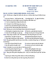 Đề thi thử tốt nghiệp THPT 2025 môn Lịch sử lần 2 Sở GD&ĐT Bắc Ninh