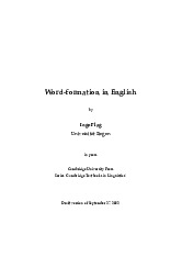 Word Formation in English | English 10