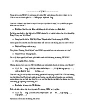 Trắc nghiệm tư tưởng Hồ Chí Minh - Trường Đại học Kinh tế Thành phố Hồ Chí Minh