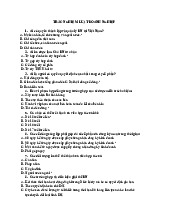 Trắc Nghiệm Luật Doanh Nghiệp | Môn Pháp luật đại cương - Học viện Hành chính Quốc gia