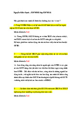 Bài tập Đúng, Sai Chủ nghĩa xã hội | Đại học Nội Vụ Hà Nội