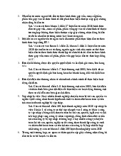 Câu Hỏi và Đáp Án Quan Trọng môn Luật kinh tế | Trường đại học Mở Hà Nội