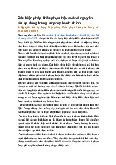 Các biện pháp khắc phục hậu quả và nguyên tắc áp dụng trong xử phạt hành chính