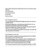 Đề thi kết thúc học phần môn Kinh tế vĩ mô | Đại học Kinh tế Thành phố Hồ Chí Minh