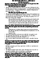 ÔN TẬP CUỐI HỌC KỲ II - Địa lí 6