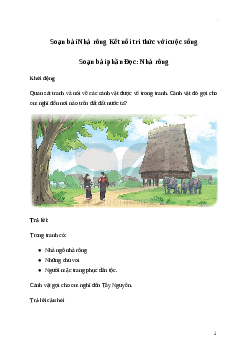 Soạn bài: Nhà rông Tiếng Việt 3 | Kết nối tri thức