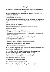 Chương 7 Vấn đề gia đình trong thời kỳ quá độ lên chủ nghĩa xã hội   môn Kinh tế chính trị Mác - Lênin  | Học viện Nông nghiệp Việt Nam