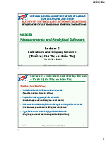 Lecture2_Indicator_And_Display Device