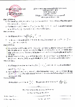 Đề học sinh giỏi cấp tỉnh Toán THPT năm 2022 – 2023 sở GD&ĐT Lào Cai