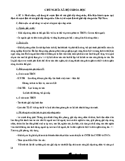 Top 100 câu hỏi ôn tập học phần Chủ nghĩa xã hội khoa học (có đáp án) | HUST