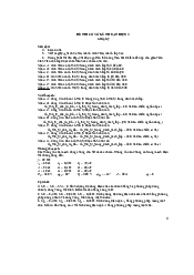 Đề thi giữa kỳ Lý thuyết mạch | Đại học Bách Khoa Hà Nội