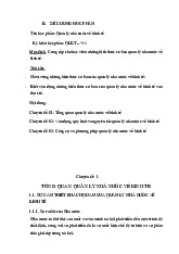 BÀI GIẢNG MÔN QLKT - QUẢN LÝ NHÀ NƯỚC VỀ KINH TẾ | Trường Đại Học Thái Nguyên