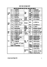 Bài Tập Cơ Học Đất Và Lời Giải Đính Kèm | Đại học Kiến trúc Hà Nội