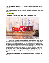 Phân Tích Chiến Dịch Marketing Cụ Thể Của SABECO | Nguyên Lý Marketing | Đại học Tôn Đức Thắng