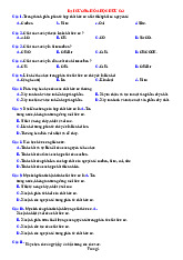 Trắc nghiệm Hóa Học Hữu Cơ | Đại học Y khoa Phạm Ngọc Thạch