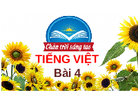 Giáo án điện tử Tiếng việt 1 bài 4 Chân trời sáng tạo : O o dấu hỏi