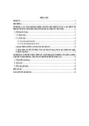 Tiểu luận môn tư tưởng Hồ Chí Minh| Đại học Kinh Tế Quốc Dân