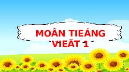 Giáo án điện tử Tiếng việt 1 bài 3 Chân trời sáng tạo : Q q qu Y y