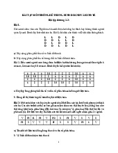 Sác xuất thống kê trong kinh doanh và kinh tế - Bộ bài tập tổng ôn chi tiết
