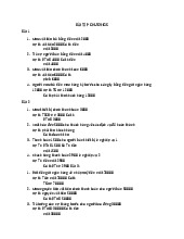 Bài tập Chương 4-7: Phân tích và định khoản môn Nguyên lý kế toán | Trường Đại học Thủy Lợi