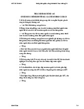 Bài tập trắc nghiệm đúng sai chương 18: Nền kinh tế mở | Kinh tế vĩ mô | Đại học Tôn Đức Thắng