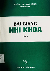 Bài giảng Nhi khoa | Đại học Y dược Cần Thơ