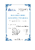 Báo cáo Giao tiếp liên văn hóa  - Tham khảo | Đại học Hoa Sen