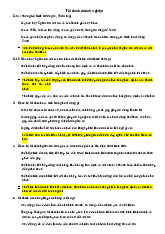 Câu hỏi trắc nghiệm môn Tài chính doanh nghiệp | Trường Đại học Kinh Doanh và Công Nghệ Hà Nội