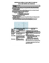 SINH 10 - BÀI 25: SINH TRƯỞNG VÀ SINH SẢN Ở VI SINH VẬT