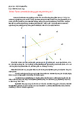 Đề bài : Tại sao vụ mùa bội thu nhưng người nông dân không vui ? môn Kinh tế vi mô | Trường Đại học Kinh Tế Quốc Dân