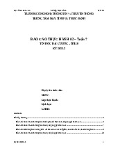 Báo cáo thực hành 02  - Tin học đại cương (IT1110) | Trường Đại học Bách khoa Hà Nội