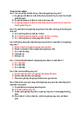 TOP câu hỏi trắc nghiệm Môn Chủ nghĩa xã hội khoa học | Trường Cao đẳng Kinh tế Kế hoạch Đà Nẵng