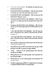 Ôn Tập Mạng K dây - Đáp Án Chi Tiết Cho Kỹ Thuật PCM & WLAN | Đại học Điện lực