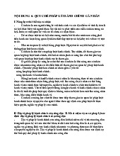 Tài liệu soạn bài quy chế pháp lý hành chính cá nhân | Trường Đại học Luật, Đại học Quốc gia Hà Nội